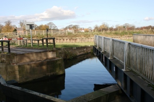 Swing bridge